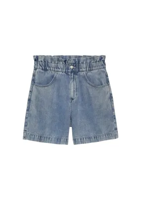 Short Fluid Denim Blue