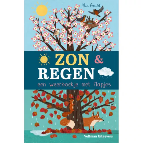 veltman uitgevers flapjesboek zon & regen